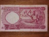 Nigerijos 1 £ banknotas - nuotraukos Nr. 2