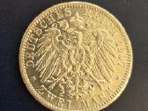 Vokietija 1907 2 Mark Ag900 11,1g Viurtenbergas - nuotraukos Nr. 2