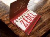 Rem. Degtukų dėžutė knygelė Zedel
