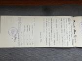 100 litų vekselis 1938 m. su protestu - nuotraukos Nr. 3