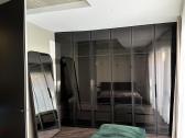 Stilinga kampinė sofa su šezlongu ir pufu - nuotraukos Nr. 3
