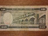 Eritrėjos 10 nakfa banknotas - nuotraukos Nr. 2
