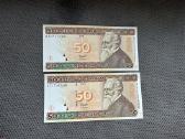 2003 m. 50 litų Az serija 2 vnt.