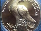 Moneta Usa 1984m. 1 dollar, sidabras(.900) - nuotraukos Nr. 2