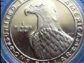 Moneta Usa 1983m. 1 dollar, sidabras(.900) - nuotraukos Nr. 2