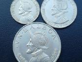 1/4, 1/2, ir 1 balboa. Panama sidabras 900 unc. - nuotraukos Nr. 2