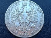 1 taleris 1859m. Prusija 18,52g. sidabras 900