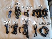 Hdmi, Dp, Mini Dp, Utp Cat5e, Ac, pakrovejas - nuotraukos Nr. 3