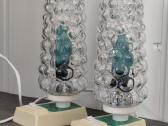 Vintažiniai "bubble glass" stiliaus šviestuvai - nuotraukos Nr. 7