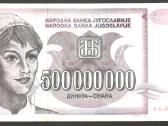 Jugoslavijos banknotai - nuotraukos Nr. 9