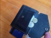 Odinė automatinė piniginė su Rfid apsauga - nuotraukos Nr. 4