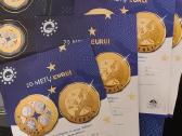 Proginiai medaliai "20 years of the Euro" ir 0 eur - nuotraukos Nr. 5