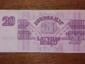 Latvijos 20 rublių banknotas - nuotraukos Nr. 2