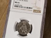 Ngc 1 litas Baltijos kelias 1999 Ms65