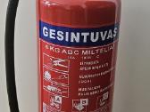 Gesintuvas miltelinis 6kg.