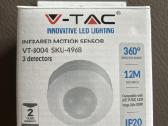 Naujas infrared judesio jutiklis V-tac 360
