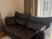 Natūralios odos sofa - nuotraukos Nr. 2