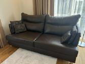 Natūralios odos sofa - nuotraukos Nr. 5