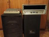 Koloneles Jbl Jrx-100 + Crown + mixeris + laidai