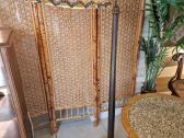 Vintažinis Art Deco riešutmedžio toršeras - nuotraukos Nr. 14