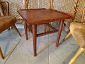Vintažinis mid century tikmedžio kavos staliukas - nuotraukos Nr. 2