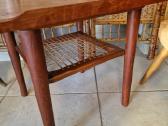 Vintažinis mid century tikmedžio kavos staliukas - nuotraukos Nr. 8