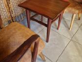 Vintažinis mid century tikmedžio kavos staliukas - nuotraukos Nr. 16
