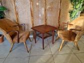 Vintažinis mid century tikmedžio kavos staliukas - nuotraukos Nr. 18