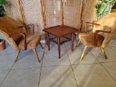 Vintažinis mid century tikmedžio kavos staliukas - nuotraukos Nr. 19