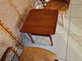 Vintažinis mid century tikmedžio kavos staliukas - nuotraukos Nr. 24