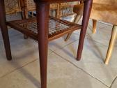 Vintažinis mid century tikmedžio kavos staliukas - nuotraukos Nr. 27