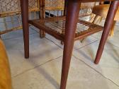 Vintažinis mid century tikmedžio kavos staliukas - nuotraukos Nr. 30