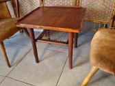 Vintažinis mid century tikmedžio kavos staliukas - nuotraukos Nr. 31