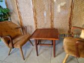 Vintažinis mid century tikmedžio kavos staliukas - nuotraukos Nr. 33