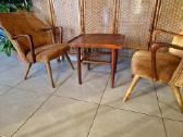 Vintažinis mid century tikmedžio kavos staliukas - nuotraukos Nr. 34