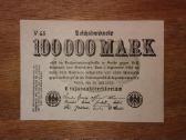 Vokietijos 100.000 markių banknotas