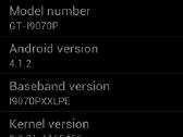 Samsung Galaxy S Advance Gt-i9070p - nuotraukos Nr. 14