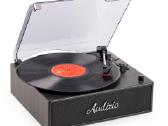 Audizio Reno Retro patefonas, juodas