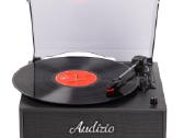 Audizio Reno Retro patefonas, juodas - nuotraukos Nr. 3