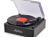 Audizio Reno Retro patefonas, juodas - nuotraukos Nr. 4