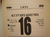 Kalendoriaus lapeliai 2005, 2007, 2009, 2011, 2015 - nuotraukos Nr. 3