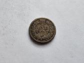1861 1 centas Usa ,retas - nuotraukos Nr. 2