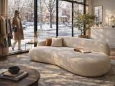 Skulptūriška sofa, sofa lova, kušetė