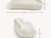 Skulptūriška sofa, sofa lova, kušetė - nuotraukos Nr. 6