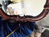 Grazus veidrodis 126 cm aukscio su ornamentais - nuotraukos Nr. 6