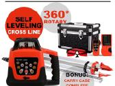 Lazerinis nivelyras Firecore 3D/4d, Vevor, Priedai - nuotraukos Nr. 5