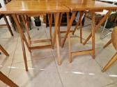 Vintažinis mid century ąžuolinių staliukų kompl. - nuotraukos Nr. 30