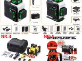 Lazerinis nivelyras Firecore 3D/4d, Vevor, Priedai