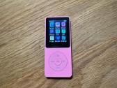 Mini Mp3 LCD Color Grotuvas Rožinis