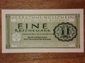 Vokietijos 1 reichsmark banknotas